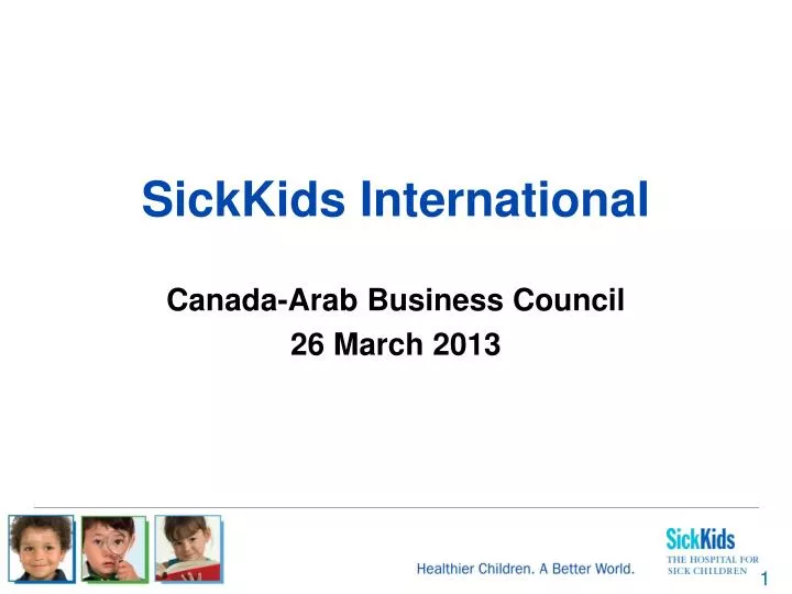 sickkids international