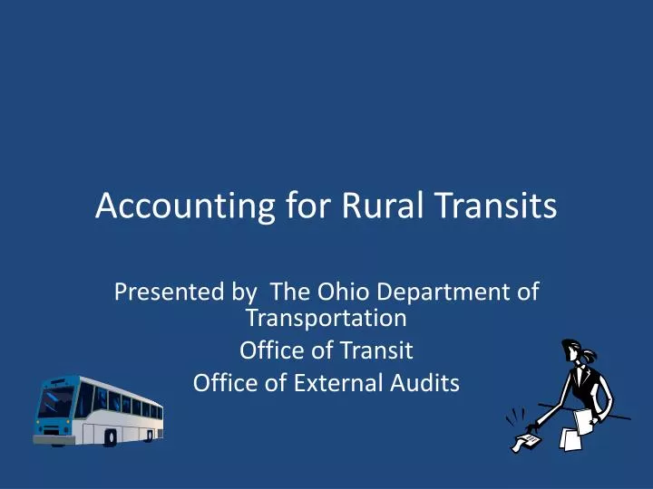 accounting for rural transits