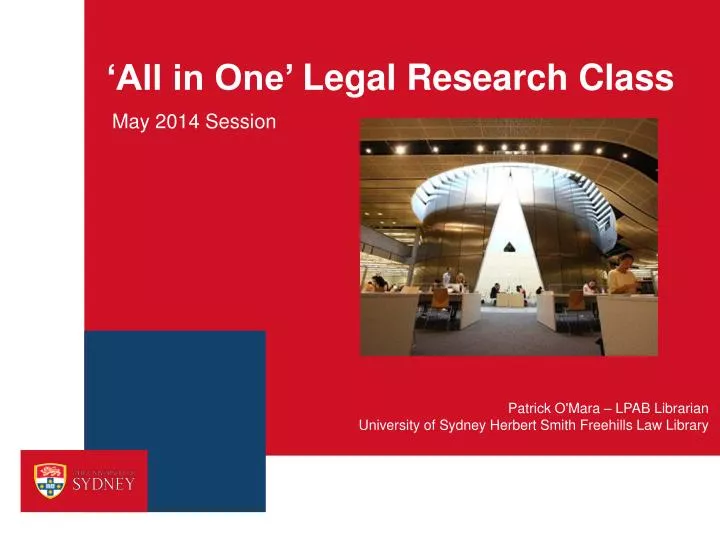 all in one legal research class