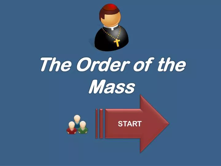 the order of the mass