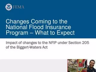 Changes Coming to the National Flood Insurance Program – What to Expect