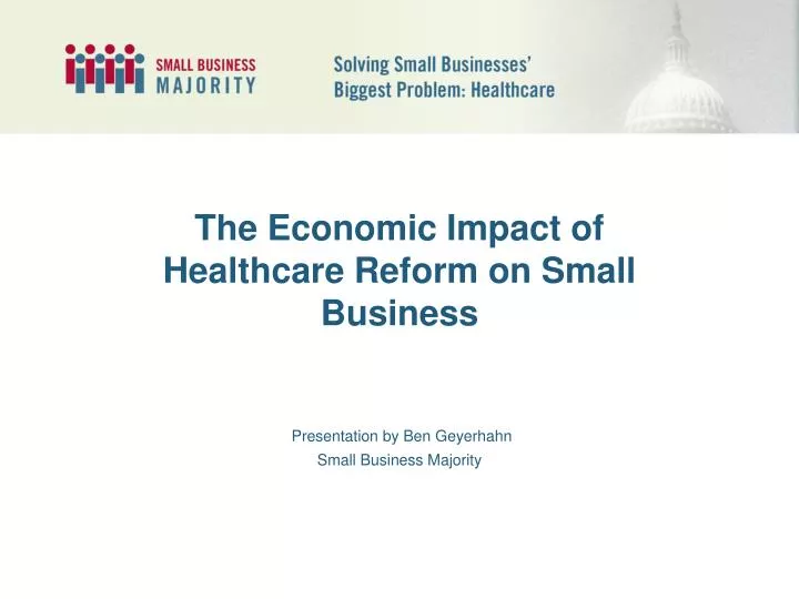 the economic impact of healthcare reform on small business