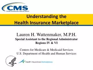 Understanding the Health Insurance Marketplace