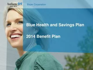 Blue Health and Savings Plan