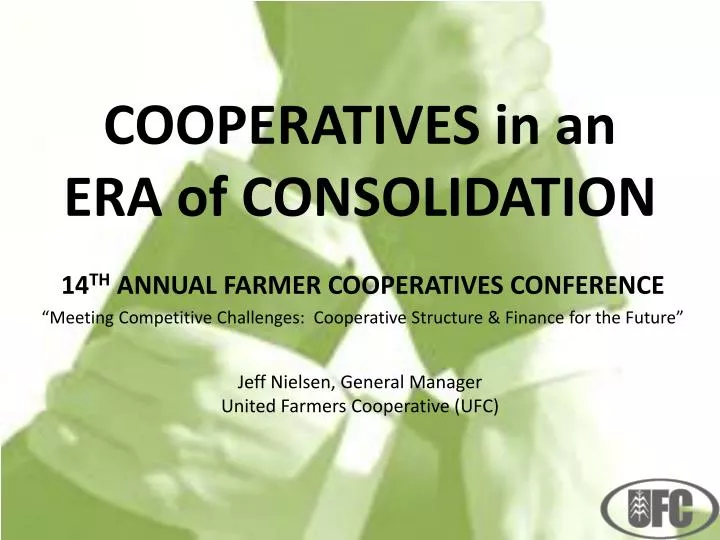 cooperatives in an era of consolidation