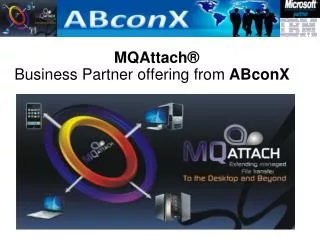 MQAttach® Business Partner offering from ABconX