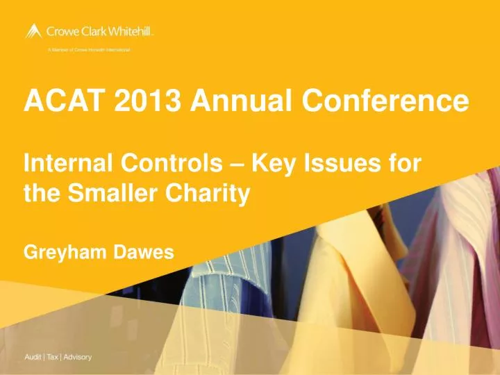 acat 2013 annual conference