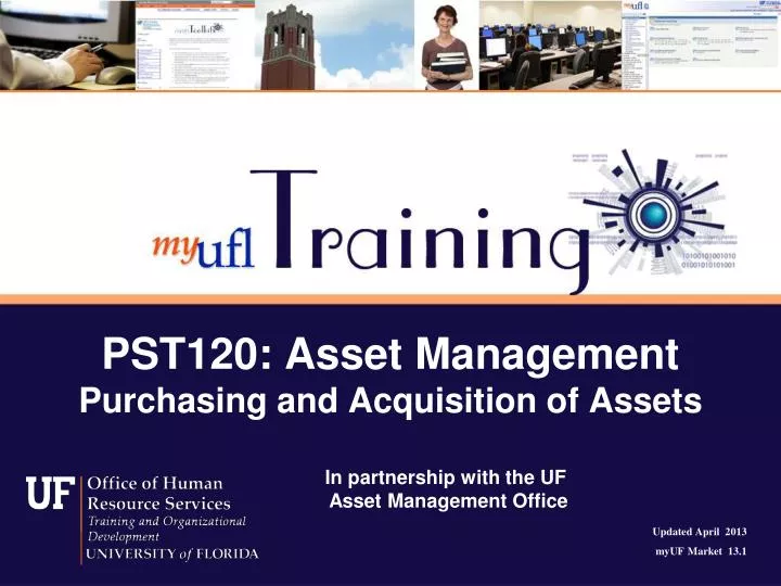 pst120 asset management purchasing and acquisition of assets