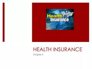 HEALTH INSURANCE