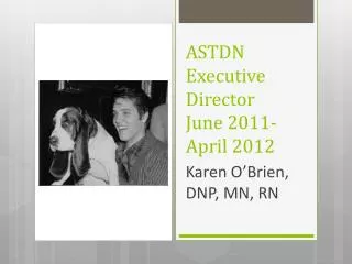 ASTDN Executive Director June 2011-April 2012