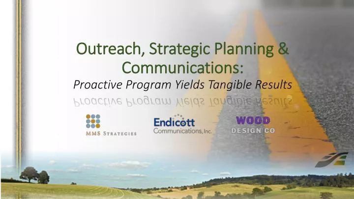 outreach strategic planning communications proactive program yields tangible results