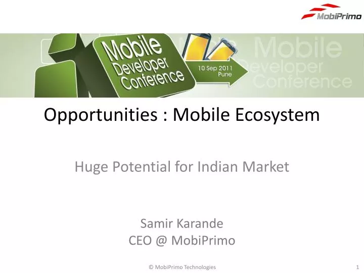 opportunities mobile ecosystem