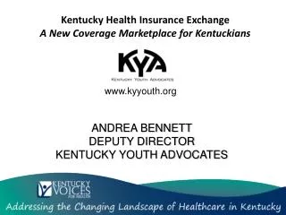 Kentucky Health Insurance Exchange A New Coverage Marketplace for Kentuckians