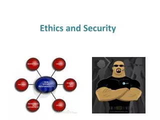 Ethics and Security