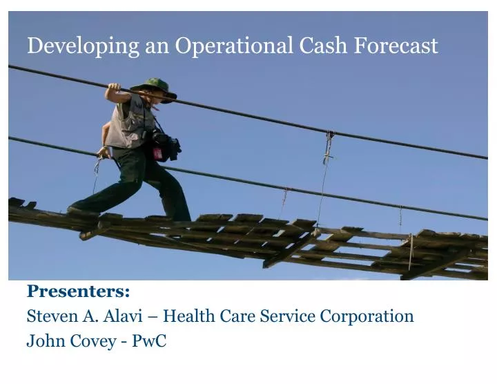 developing an operational cash forecast