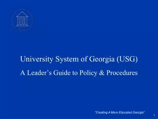 University System of Georgia (USG)