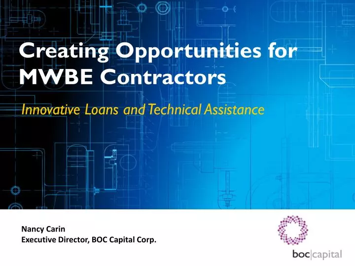 creating opportunities for mwbe contractors