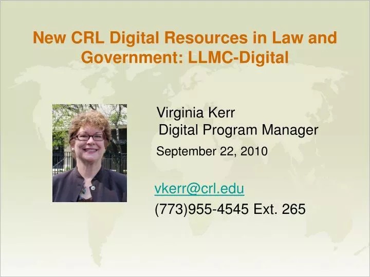 new crl digital resources in law and government llmc digital