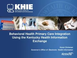 Behavioral Health Primary Care Integration Using the Kentucky Health Information Exchange