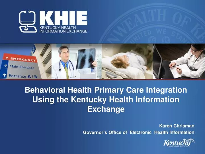 behavioral health primary care integration using the kentucky health information exchange