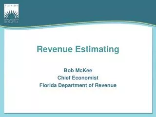 Revenue Estimating