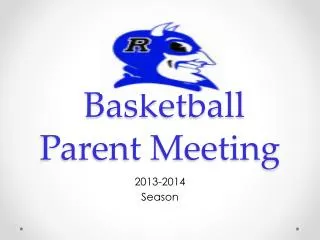 Basketball Parent Meeting
