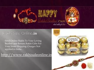 Rakhi Sale Online 2014 - Designer Rakhis, Kids Rakhis