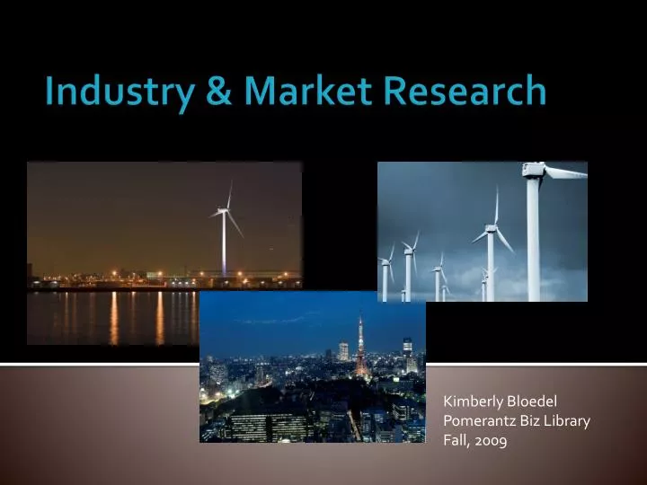 industry market research