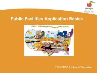 Public Facilities Application Basics