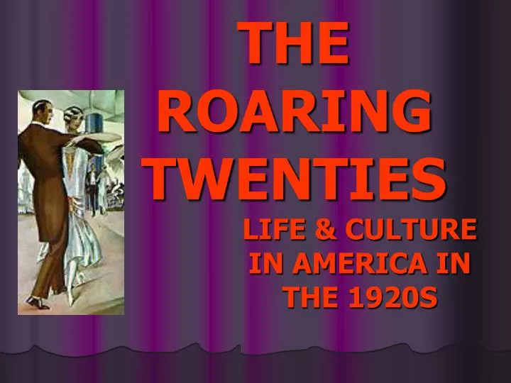 the roaring twenties