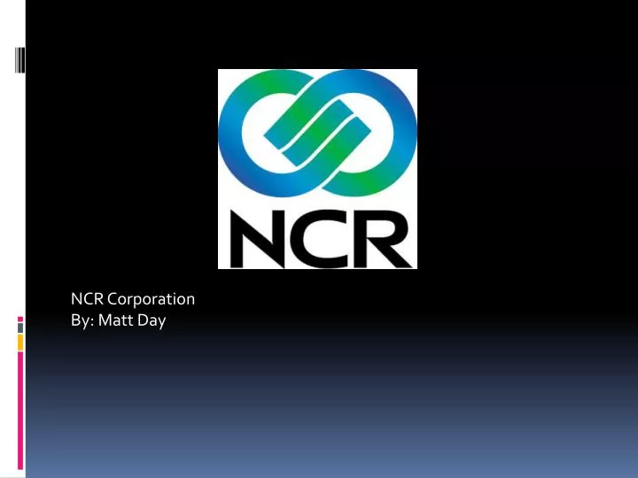 ncr corporation by matt day
