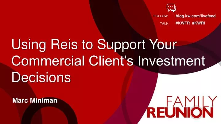 using reis to support your commercial client s investment decisions