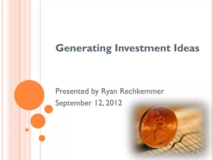 generating investment ideas