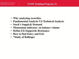 TA101 Training Program (3)