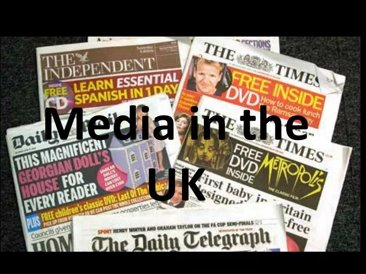 media in the uk
