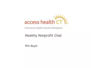 Healthy Nonprofit Chat Phil Boyle