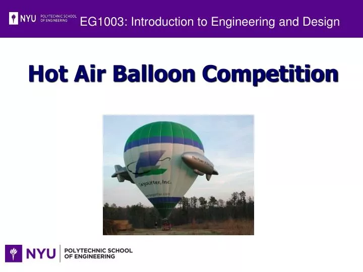 hot air balloon competition