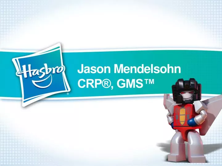 jason mendelsohn crp gms