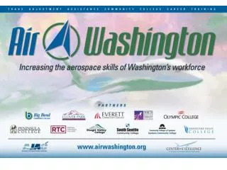 Air Washington Quarterly Meeting November 29 th &amp; 30 th 2012 Everett Community College WELCOME &amp; Introductions