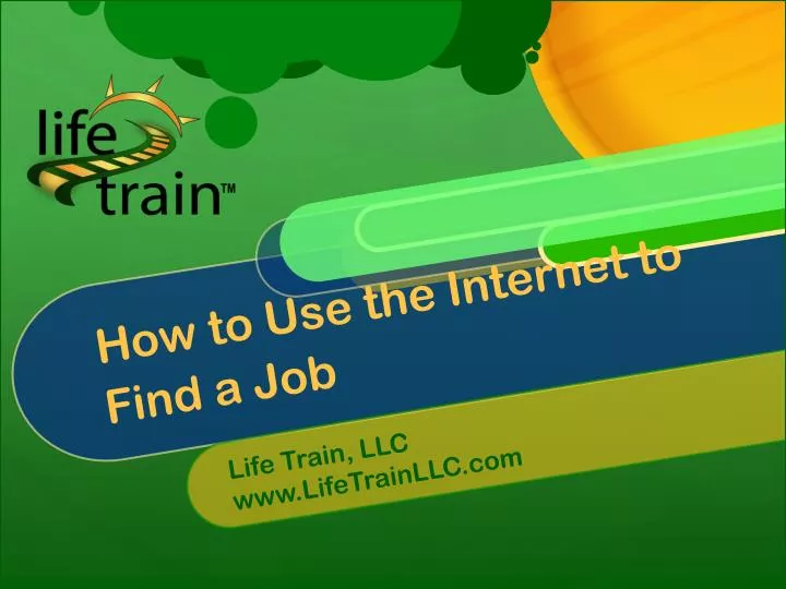 how to use the internet to find a job