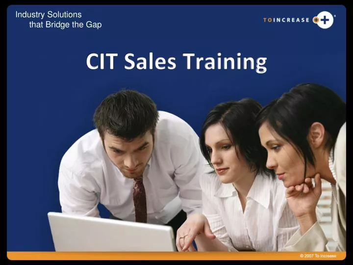 cit sales training