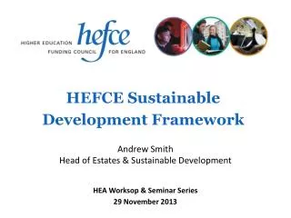 HEFCE Sustainable Development Framework