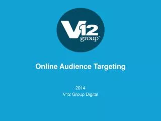 Online Audience Targeting