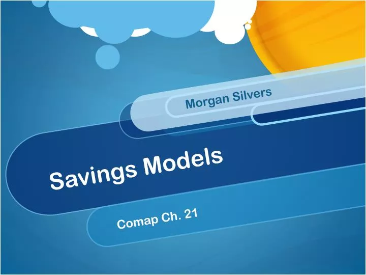 savings models