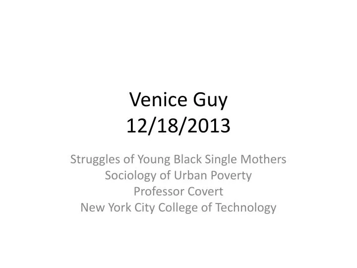 venice guy 12 18 2013