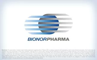 A brief introduction to Bionor Pharma