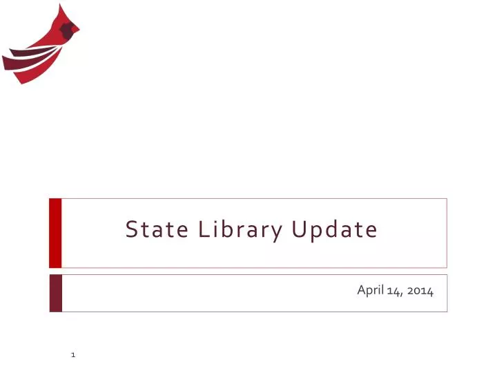 state library update