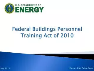 Federal Buildings Personnel Training Act of 2010