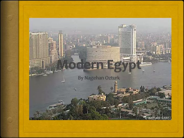 modern egypt