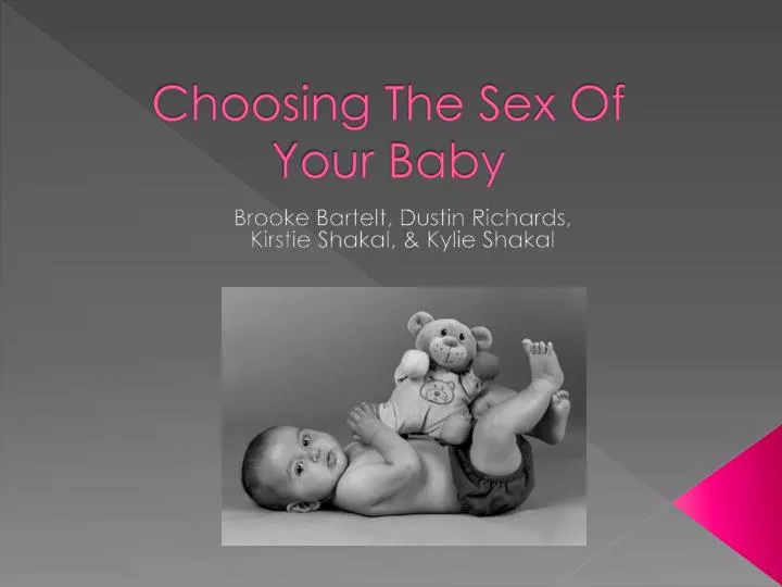 choosing the sex of your baby
